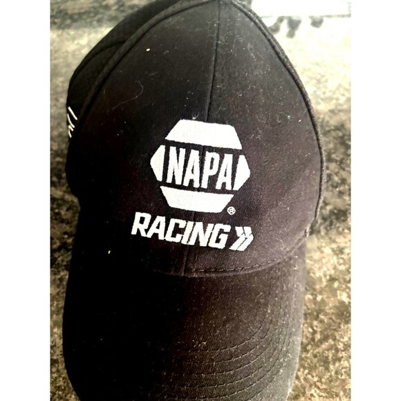 Napa Racing Black Adjustable Hat With Mesh Back Chase Elliott #9 - Picture 3 of 11